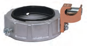 Malleable Iron Conduit Bushings with Lug for Threaded and Threadless Rigid or IMC Condiut Malleable Iron Conduit Bushings with Lug for Threaded and Threadless Rigid or IMC Condiut