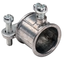 Combination Couplings-Set Screw to Clamp Type - EMT to BX or NM Cable -Zinc Die Cast