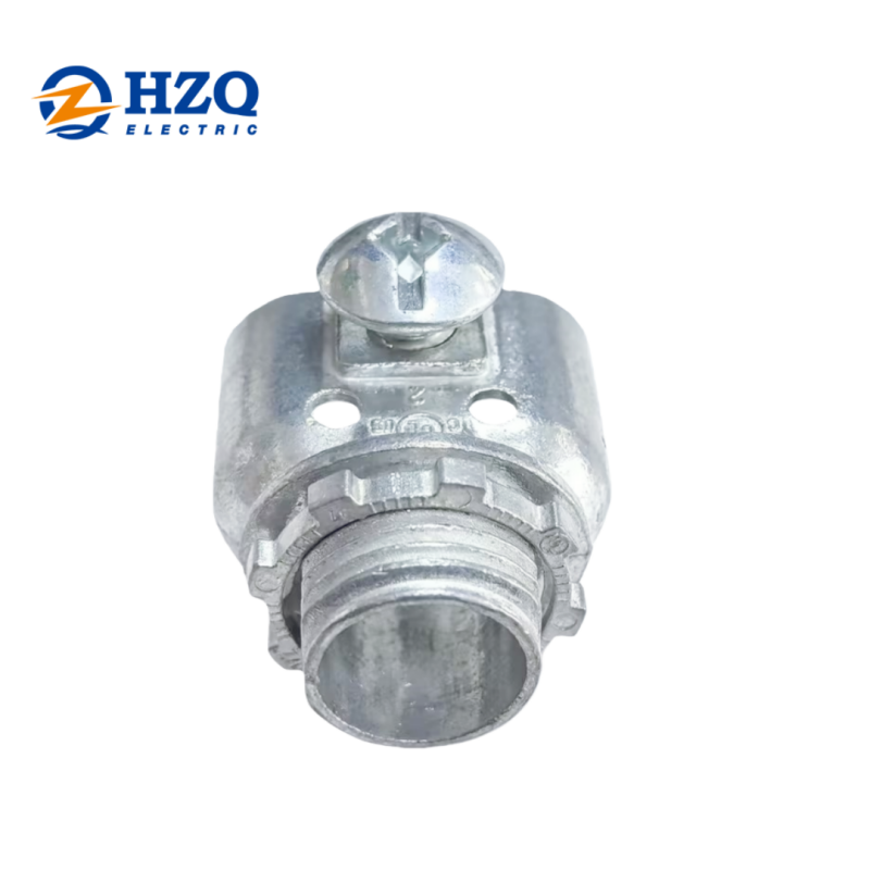 Duplex Connectors-1 Screw - Set Screw Type - For BX, Flex -Zinc Die Cast Duplex Connectors-1 Screw - Set Screw Type - For BX, Flex -Zinc Die Cast