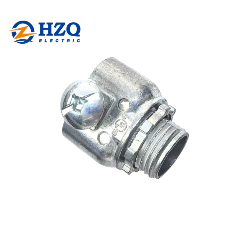 Duplex Connectors-1 Screw - Set Screw Type - For BX, Flex -Zinc Die Cast Duplex Connectors-1 Screw - Set Screw Type - For BX, Flex -Zinc Die Cast