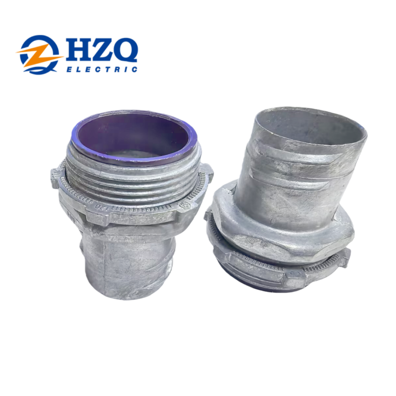 BX, Flex Connectors-Screw In Type -Zinc Die Cast