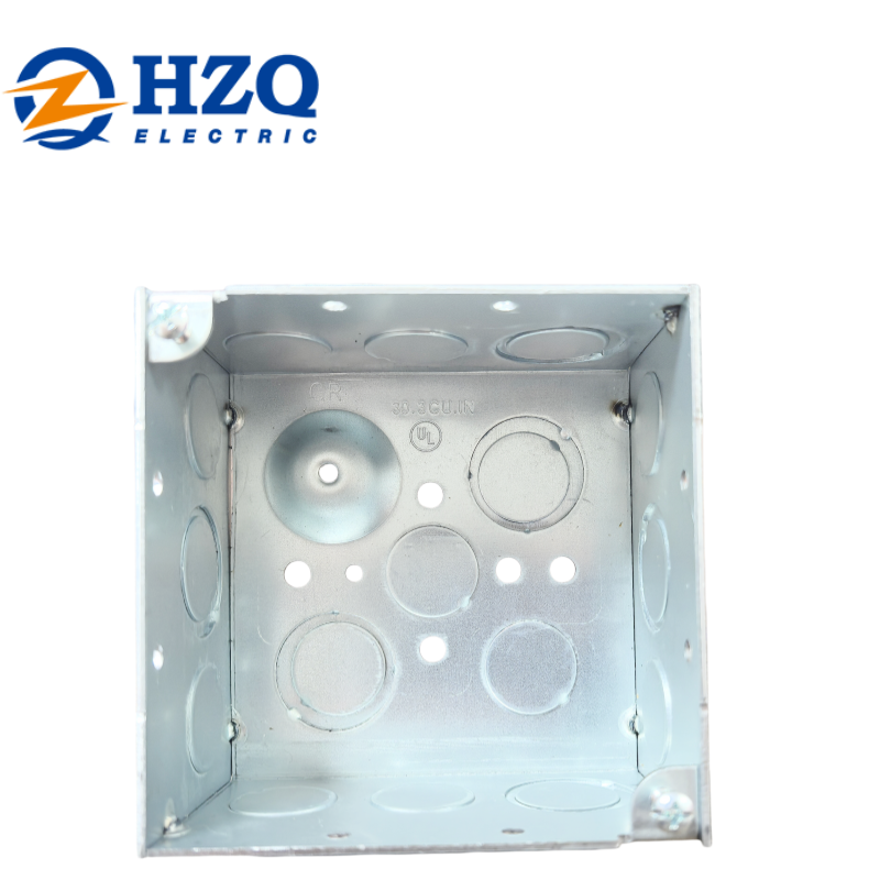 4" Square Boxes and Extensions - 2-1/8” Deep