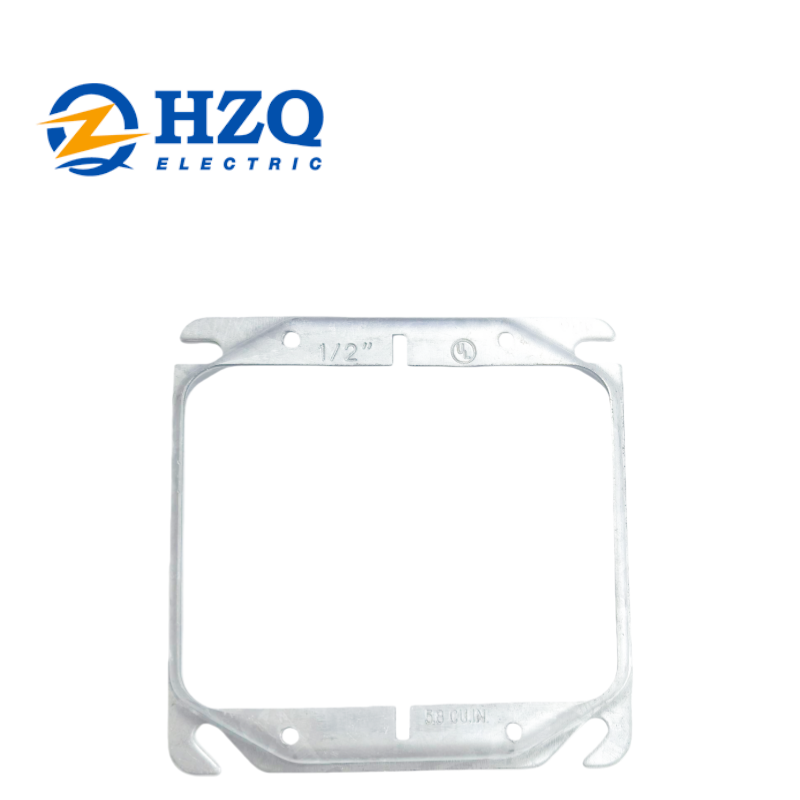 4" Square Double Gang Device Rings