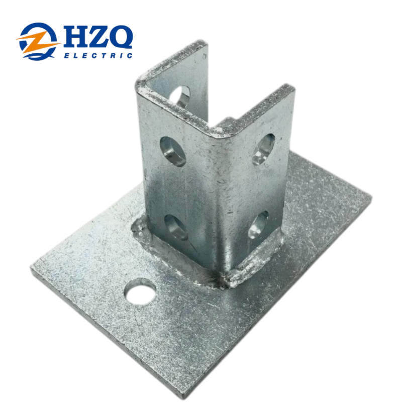 Four-Hole Single-Channel Post Base(ZQSFP10) Four-Hole Single-Channel Post Base(ZQSFP10)