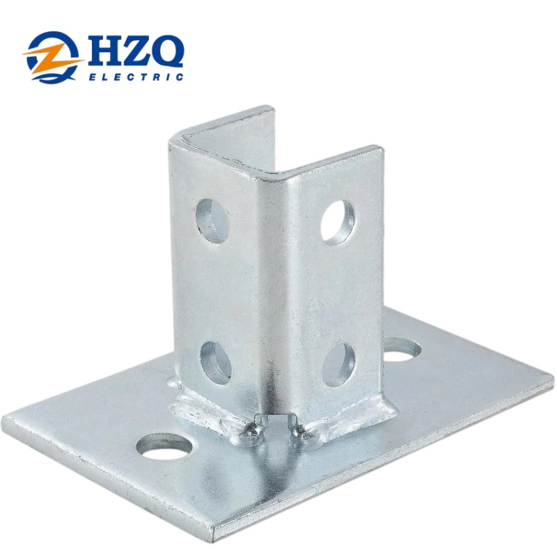 Four-Hole Single-Channel Post Base(ZQSFP10) Four-Hole Single-Channel Post Base(ZQSFP10)