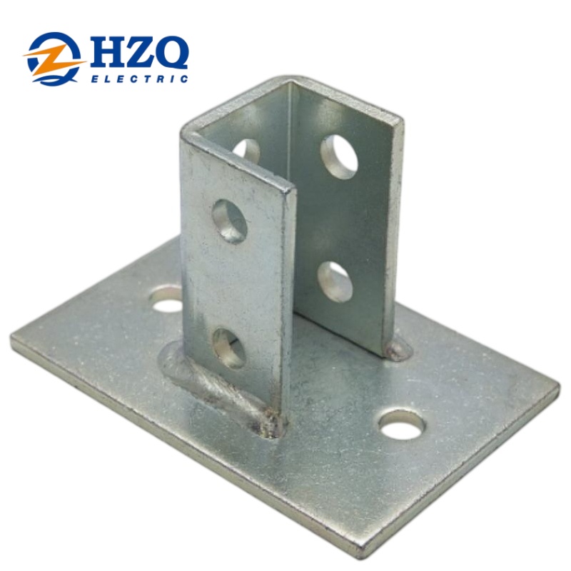Four-Hole Single-Channel Post Base(ZQSFP10) Four-Hole Single-Channel Post Base(ZQSFP10)